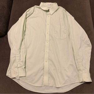 Pierre Cardin Light Green Button Up Size 18
